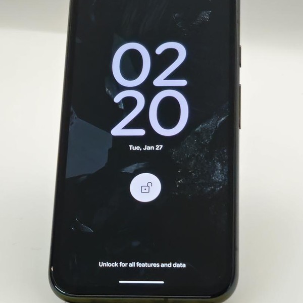 Google Pixel 8a - AT&T, Obsidian, 128 GB, 8 GB, GKV4X, Sub-6 5G