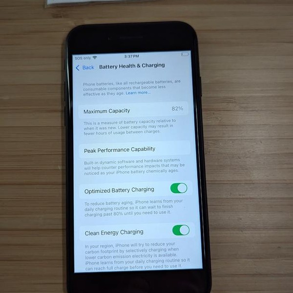 Apple iPhone SE 3rd Gen 2022 - Unlocked, 64 GB, Midnight, A2595