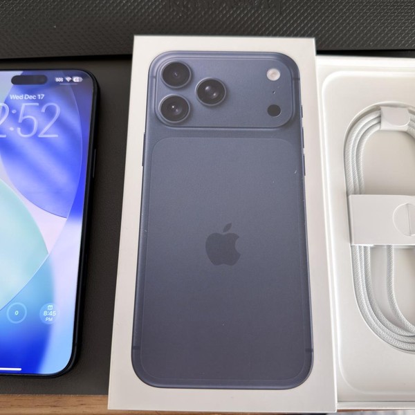 Apple iPhone 17 Pro Max - Unlocked, 1 TB, Deep Blue, A3257