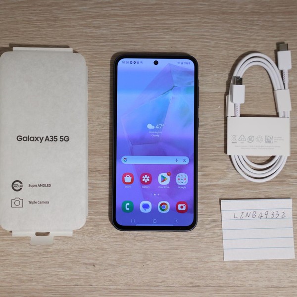 Samsung Galaxy A35 5G - Unlocked, 128 GB, Navy Blue, 6 GB