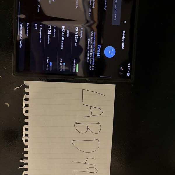 Samsung Galaxy Z Fold7 - Unlocked, Jetblack, 1 TB, 16 GB, SM-F966U1