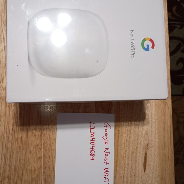 Google Nest Wifi Pro 6e Mesh Router - Snow, Single