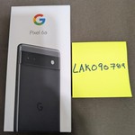 New Google Pixel 6a - Unlocked, 128 GB, Charcoal, 6 GB, GX7AS