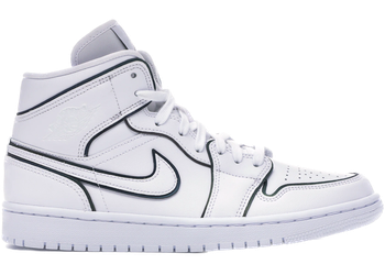 Jordan 1 Mid Iridescent Reflective White (Women's) for sale
