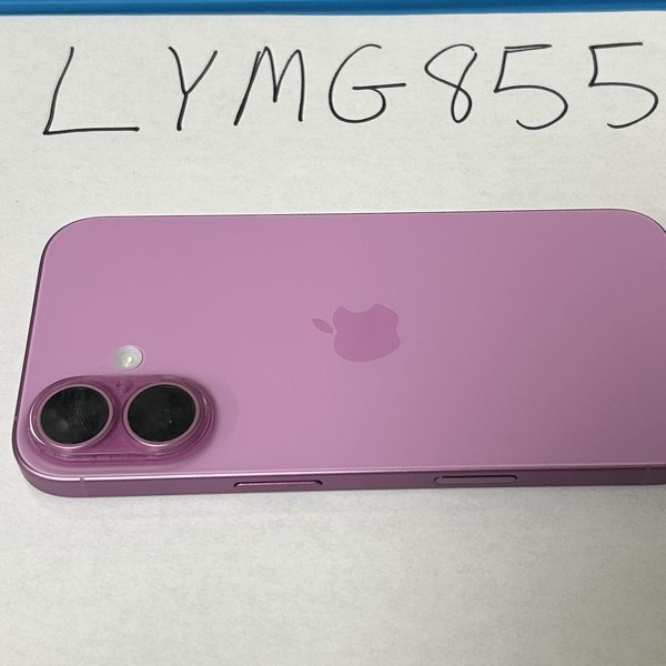 Apple iPhone 16 - Unlocked, 128 GB, Pink, A3081