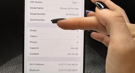 Good
													Apple iPhone 16 Pro Max - Unlocked, Black, 256 GB, A3084, photo 3 of 11