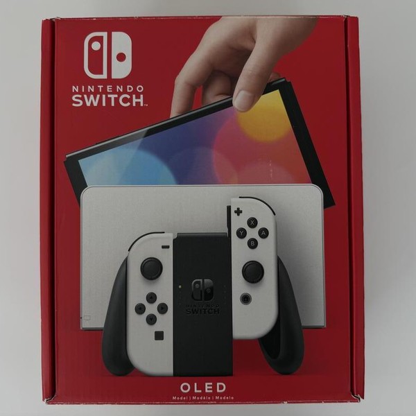 Nintendo Switch - OLED - 64 GB, White