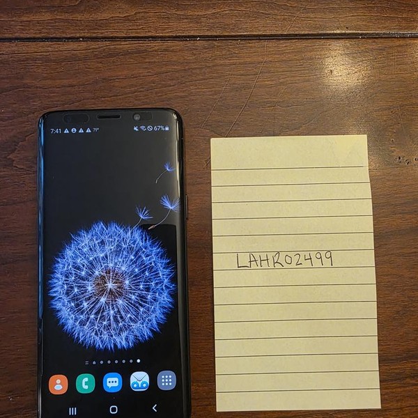 Samsung Galaxy S9 - AT&T, 64 GB, Black, SM-G960U