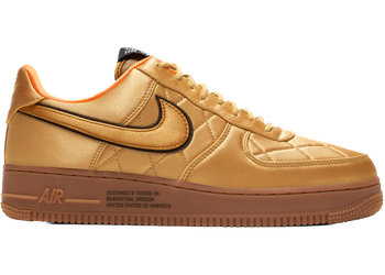 Nike Air Force 1 Low Quilted Satin Pack Wheat for sale