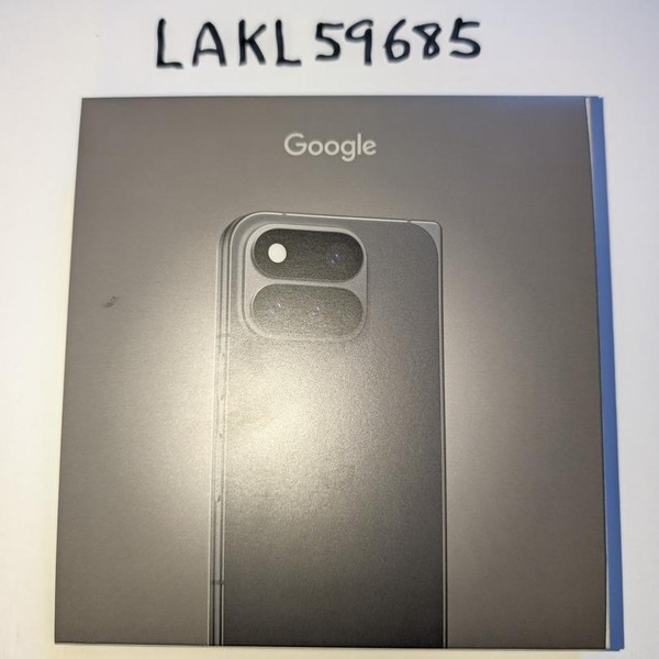 Google Pixel 11 Pro Fold - Unlocked, 256 GB, Obsidian, 16 GB, GZDQ6