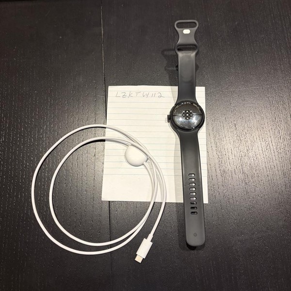 Google Pixel Watch 3 - Wi-Fi, Black, 45mm, Wi-Fi