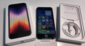 Mint
													Apple iPhone SE 3rd Gen 2022 - T-Mobile, Midnight, 64 GB, A2595, photo 1 of 11