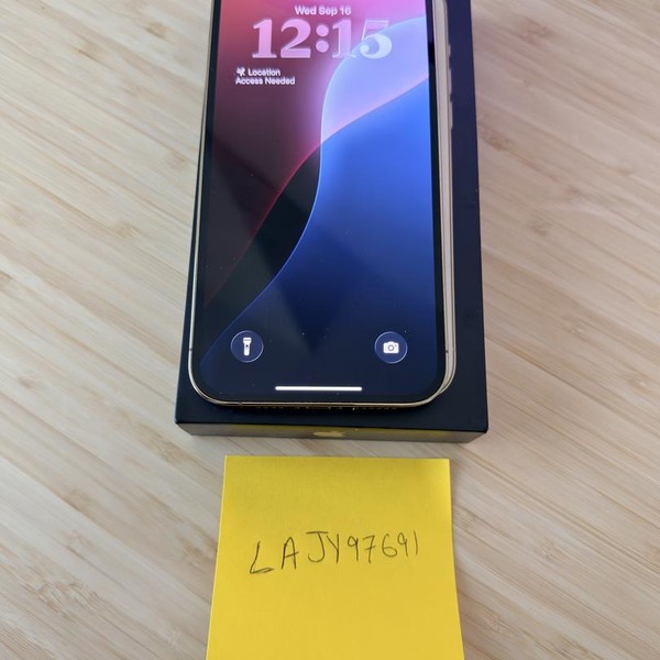 Apple iPhone 13 Pro Max - Unlocked, 128 GB, Gold, A2484