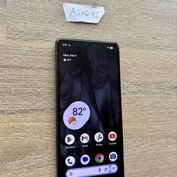 Google Pixel 7 - Unlocked, 128 GB, Obsidian, 8 GB, GVU6C, Sub-6 5G