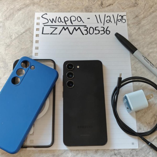 Samsung Galaxy S23 - AT&T, 128 GB, Black, 8 GB, SM-S911U