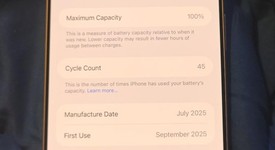 Mint
													Apple iPhone 17 Pro Max - Unlocked, Silver, 256 GB, A3257, photo 4 of 8