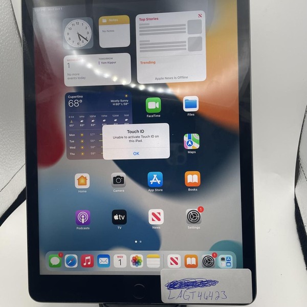 Apple iPad (9th Gen) - Wi-Fi, 64 GB, Gray, A2602