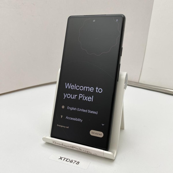 Google Pixel 6a - Unlocked, 128 GB, Charcoal, 6 GB, GX7AS