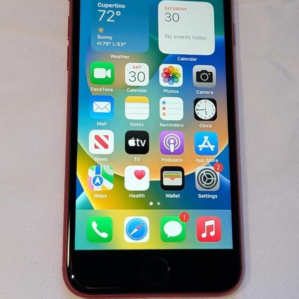 Apple iPhone 8 - Unlocked, 64 GB, Red, A1905, GSM