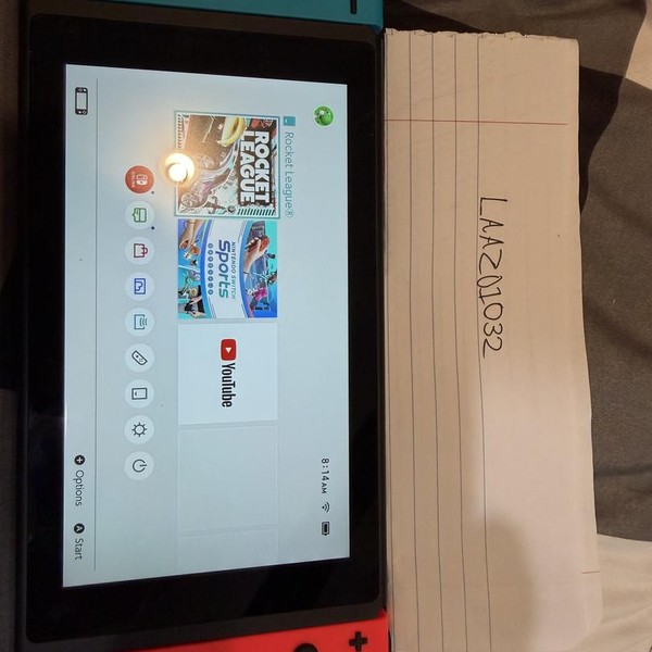 Nintendo Switch - 32 GB, Red & Blue