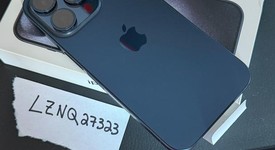 Good
													Apple iPhone 15 Pro - Unlocked, Blue, 256 GB, A2848, photo 2 of 6