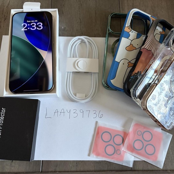 Apple iPhone 16 Pro - Unlocked, Desert, 128 GB, A3083