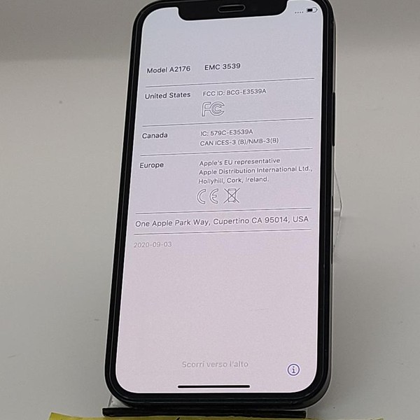 Apple iPhone 12 Mini - AT&T, 64 GB, Black, A2176