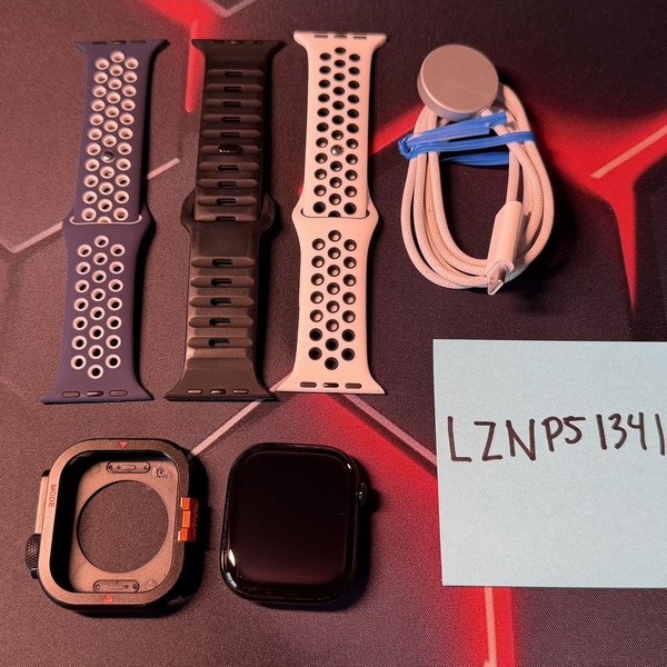 Apple Watch Series 10 46mm - Black, A2999 - GPS, Aluminum