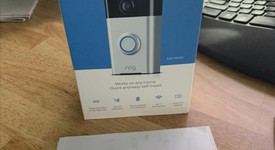 New
													Ring WiFi Smart video doorbell - Satin Nickel, photo 2 of 3