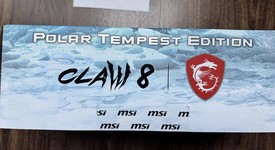 New
													MSI Claw 8 AI Plus - White, 1 TB, 32 GB, Polar Tempest Edition, photo 2 of 3