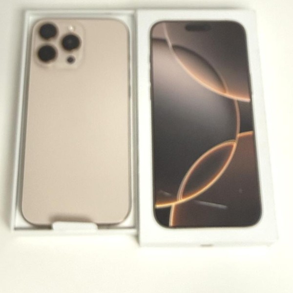 Apple iPhone 16 Pro Max - Unlocked, 256 GB, Desert, A3084