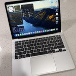 Mint MacBook Air 2020 - 13 inch - 256 GB, Silver, 8 GB, Apple M1