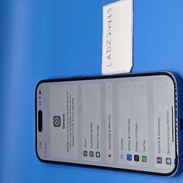 Apple iPhone 16 Plus - Unlocked, 128 GB, Ultramarine, A3082