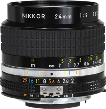 Nikon 24mm f2.0 Nikkor AI-S Manual Focus for sale
