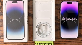 Good
													Apple iPhone 14 Pro - Unlocked, Purple, 128 GB, A2650, photo 1 of 8