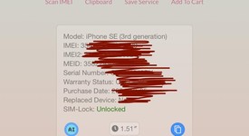 New
													Apple iPhone SE 3rd Gen 2022 - Unlocked, Midnight, 64 GB, A2595, photo 3 of 5