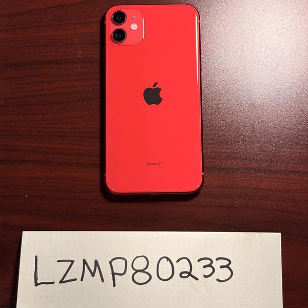 Apple iPhone 11 - Unlocked, 64 GB, Red, A2111