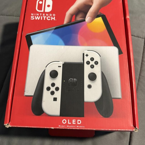 Nintendo Switch - OLED - 64 GB, White