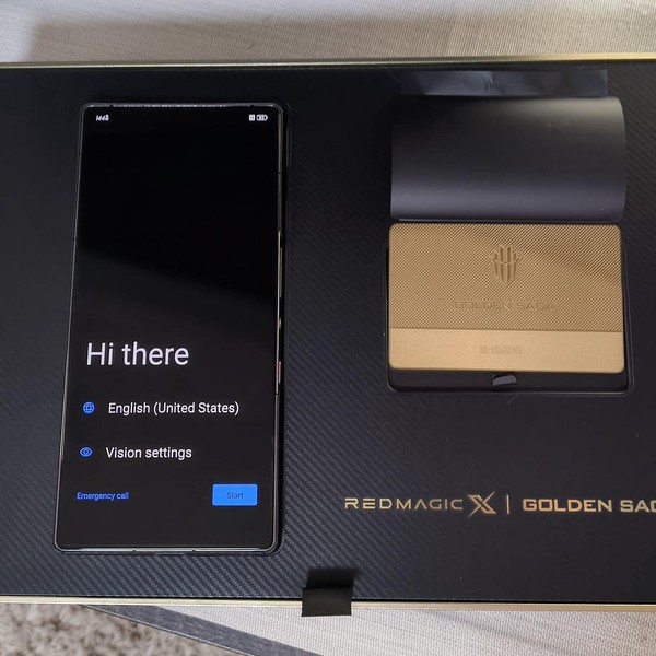 REDMAGIC 10 Pro - Unlocked, 1 TB, Golden, 24 GB, Golden Saga