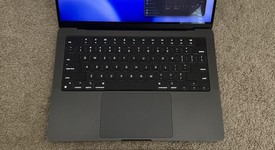 Good
													MacBook Pro Late 2023 (M3) - 14" - Apple M3 Max 14-core, Black, 1 TB, 36 GB, 30-core GPU, photo 3 of 6