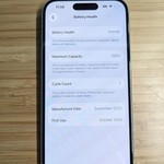 Good Apple iPhone 15 - Unlocked, 128 GB, Blue, A2846