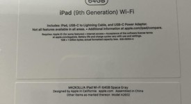 New
													Apple iPad 9th Gen - Wi-Fi, Gray, 64 GB, A2602, photo 2 of 3