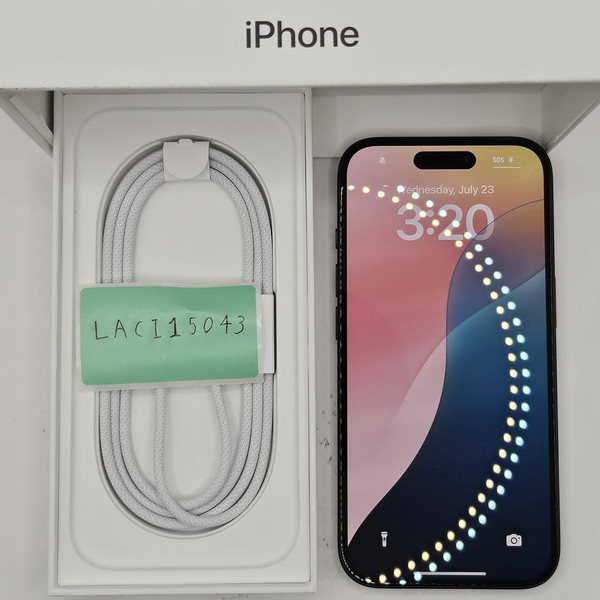 Apple iPhone 16 - Unlocked, 128 GB, Black, A3081