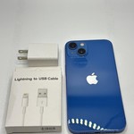 Mint Apple iPhone 13 - Unlocked, Blue, 128 GB, A2482