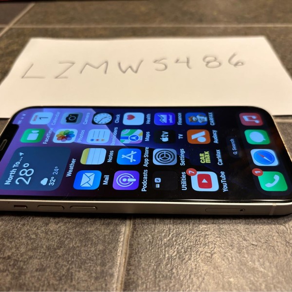 Apple iPhone 12 - Unlocked, 64 GB, White, A2172