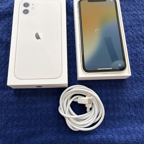 Apple iPhone 11 - Verizon, 128 GB, White, A2111