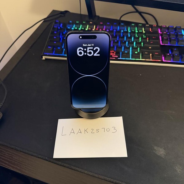 Apple iPhone 14 Pro - Unlocked, 128 GB, Black, A2650