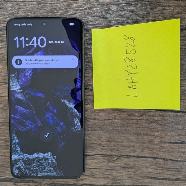 Google Pixel 8 - Unlocked, 128 GB, Obsidian, 8 GB, G9BQD, Sub-6 5G