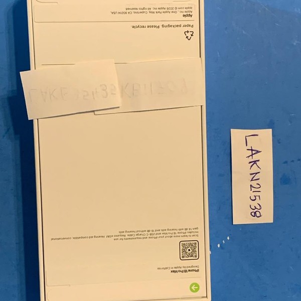 Apple iPhone 18 Pro Max - Verizon, 512 GB, Silver, a3473