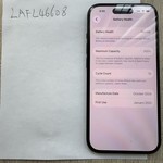 Good Apple iPhone 15 - AT&T, 128 GB, Black, A2846